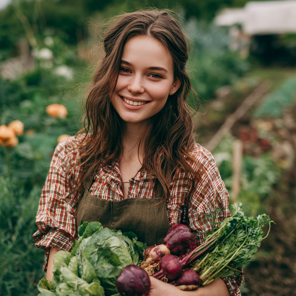 Middle-aged Romanian couple enjoying a healthy lunch outdoors, smiling and sharing food
